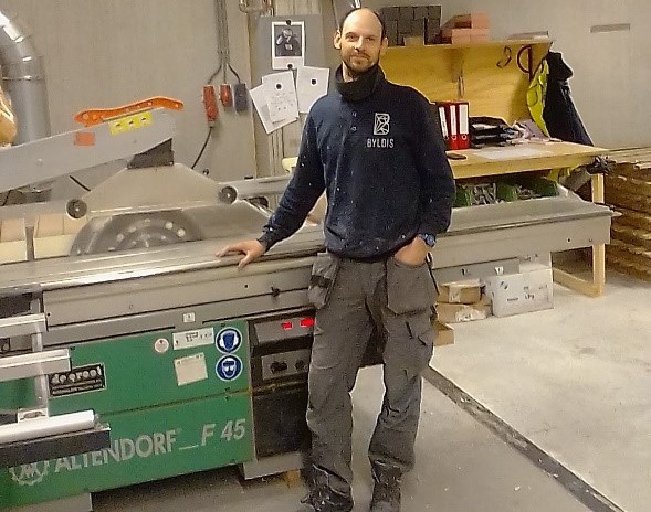 Piet Hein Rutjes - Employee Insulation Sawmill Byldis Prefab